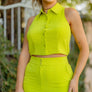 My Way Top - Lime