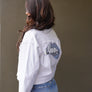 Bite Me - White Denim Jacket