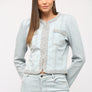Braided Denim Jacket