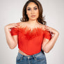 Lina Feather corset