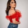 Lina Feather corset