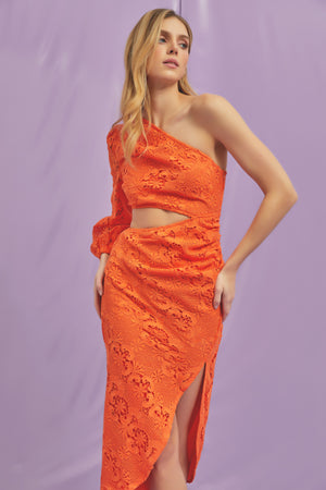 The So Chic Dress - Orange