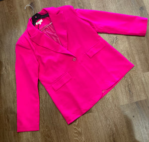 Everyday Blazer - Hot Pink