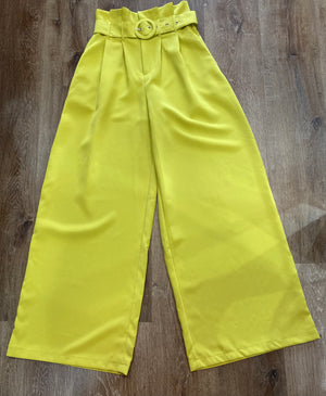 Wasabi long wide pants