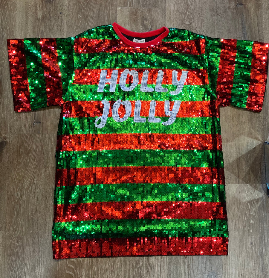 Holly Jolly Sequin Dress