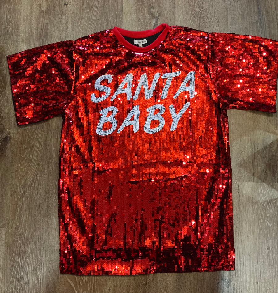 Santa Baby Sequin Dress