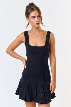 Uptown Girl Dress - Black