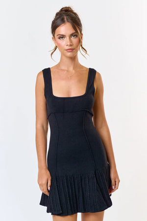 Uptown Girl Dress - Black