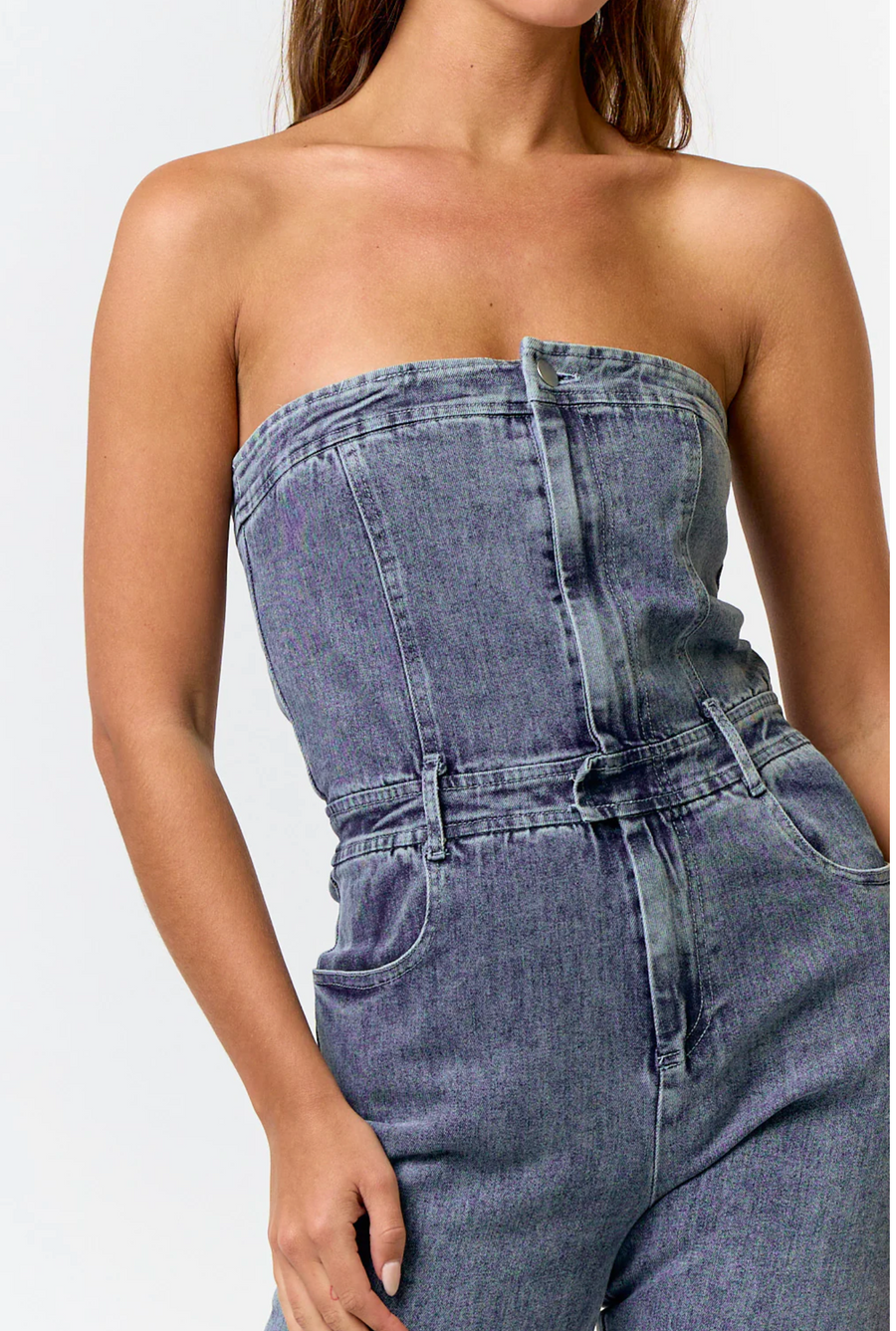 Hollywood Denim Jumpsuit