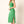 Out Of The Woods Midi Dress - Green