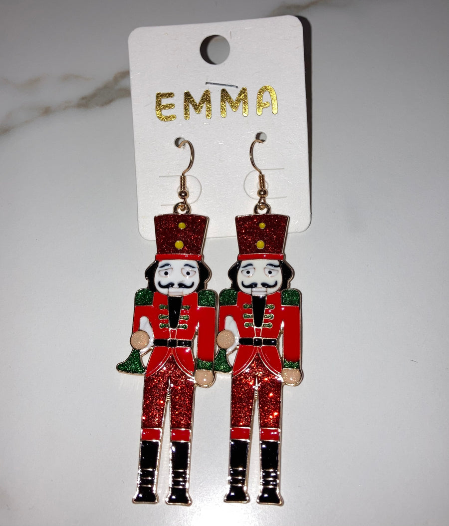 Nutcracker Soldier earrings