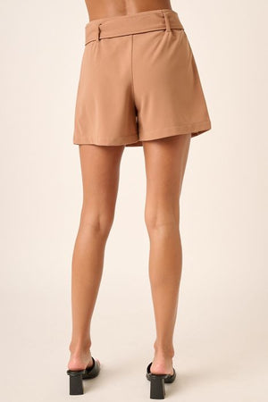 My Everyday Belted Skort - Mocha