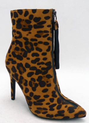 Leopard Booties