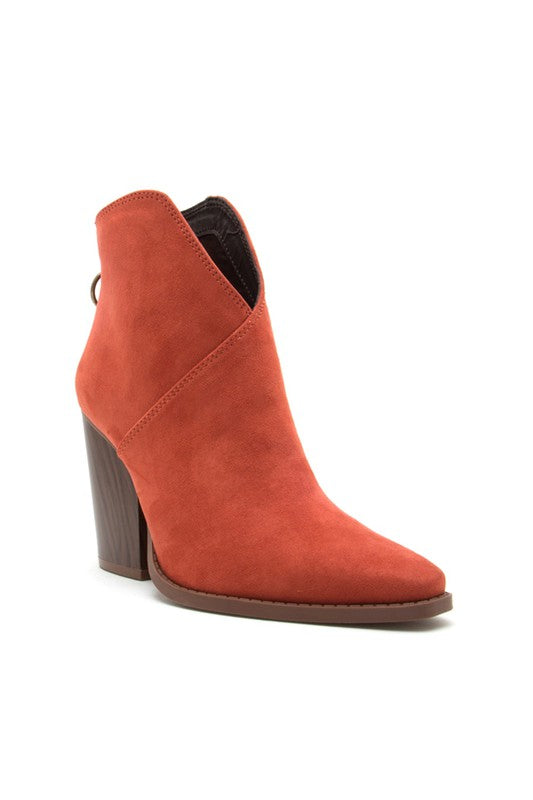 Suede Booties