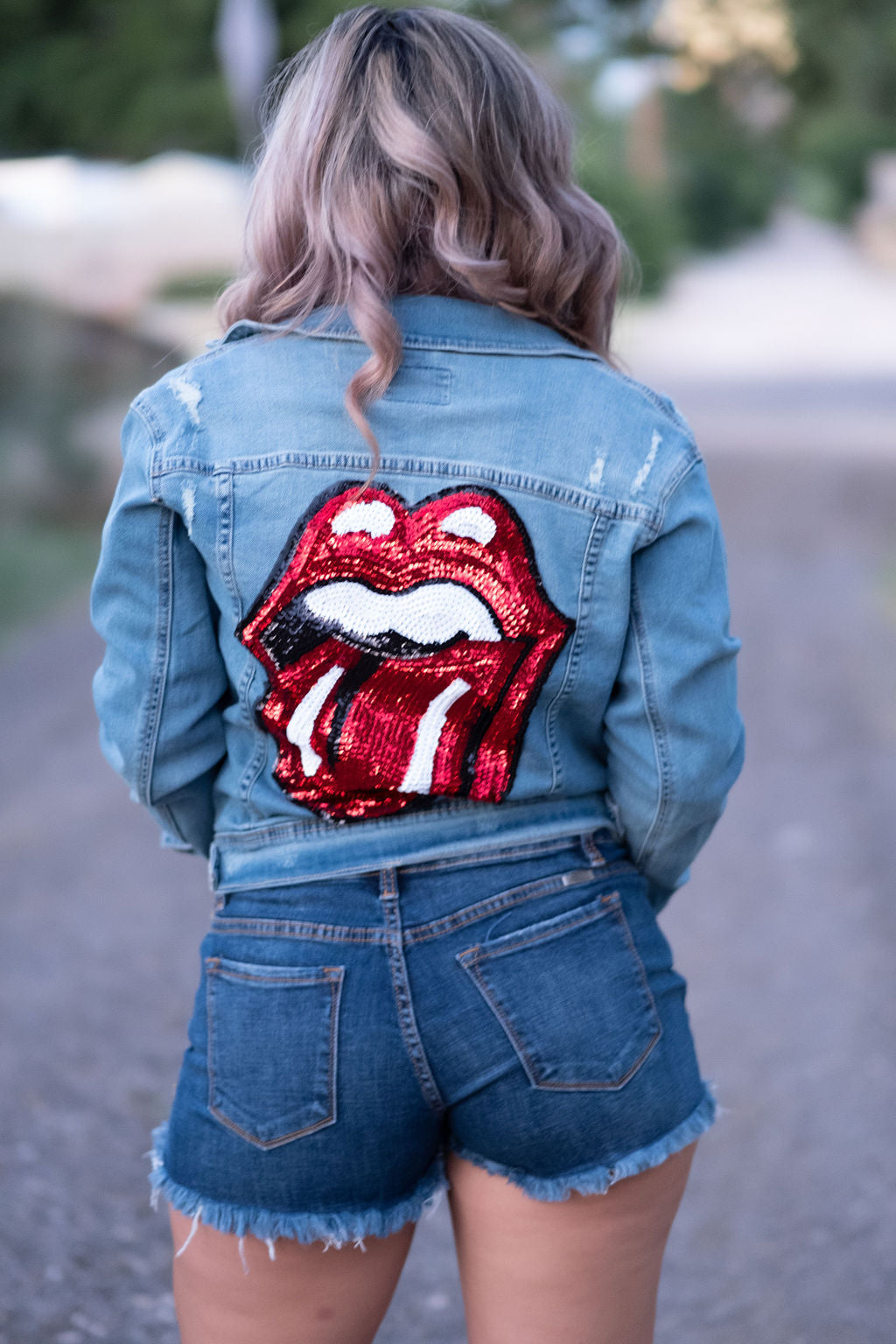 Rhinestone Cowgirl White Denim Shorts – Texas Dressing