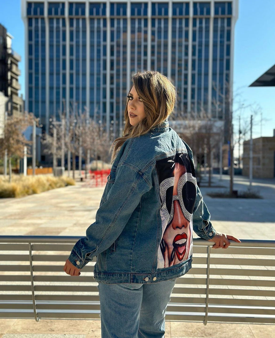 Jean oversized jacket